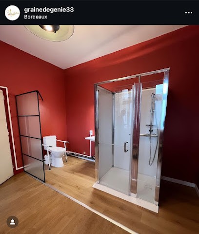 Graine de Génie 👵🏻 ♿ Bordeaux | Douche sécurisée et Monte escalier adaptés aux seniors et handicapés | Gironde 33, Spécialiste en Salle de Bain à Saint-Jean-d'Illac